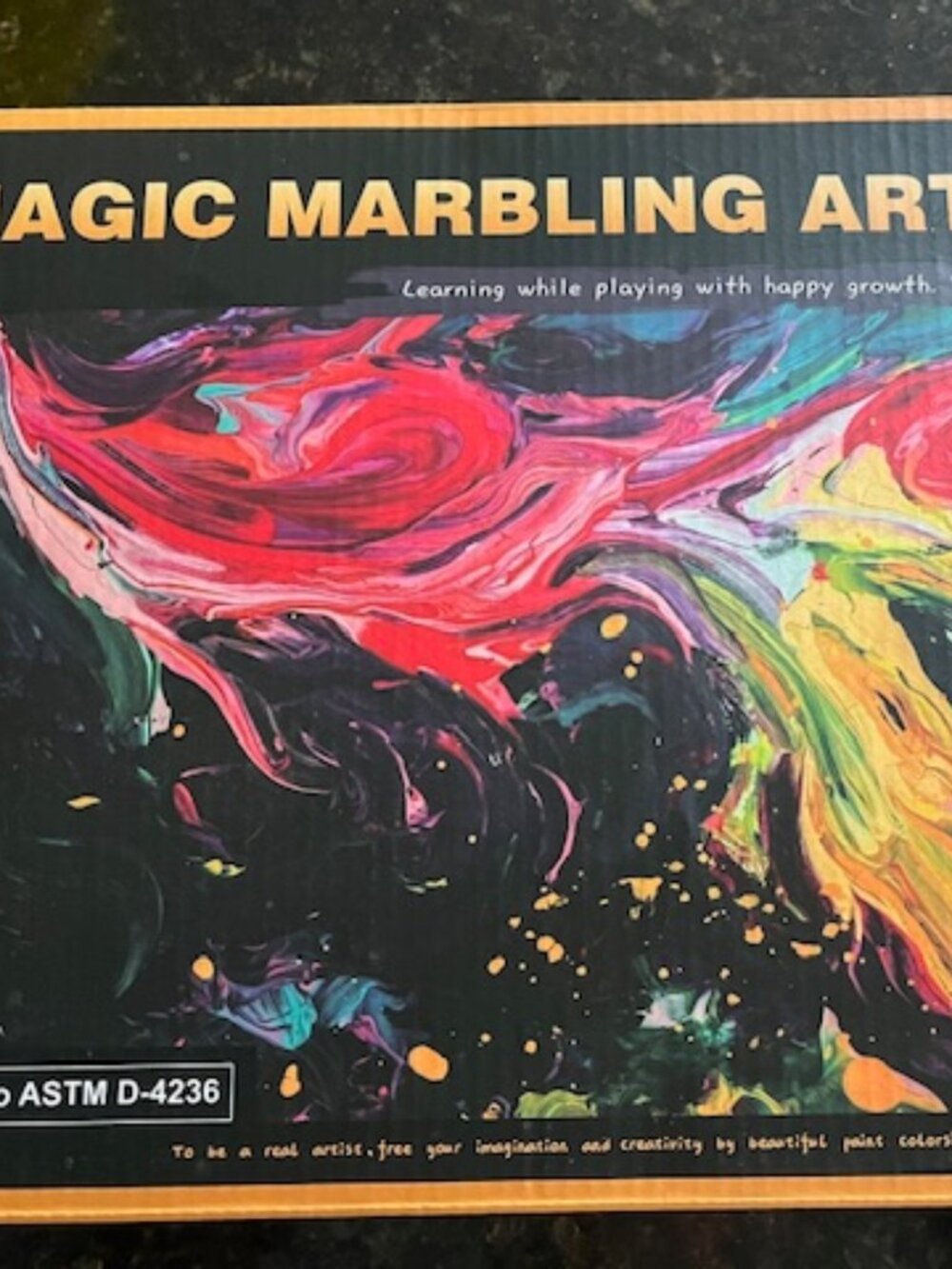 NEW Titoclar Art & Crafts For Kids, Magic Marbling ART Top 10 Stem Project 2022
